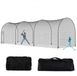 Shenzhen Haorui Industrial Technology Co., Ltd. Cage de baseball - Cage de frappe avec cadre et filet - Dimensions 12 x 3,6 x 3,6 m - Pour frapper et lancer - Pour jeunes et adultes - Pour jardin et cour arrière - Noir