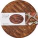 Koopman planche à découper en bois rond 28x2cm pour enfants.