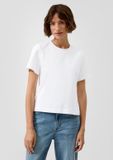 s.Oliver T-shirt Femme Blanc 38