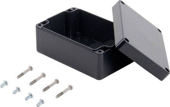 TRU COMPONENTS KST 215 03215000.H Industriële behuizing 120 x 80 x 55 ABS Leigrijs 1 stuk(s)
