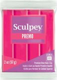 Sculpey Premo fluo pink - klei 57 gr