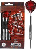 Harrows Assassin Heavy 80% Tungsten 34Gr Dartpijlgewicht 34 g Steeltip dartpijl Grijs, wit, rood Metaal 3 stuk(s)