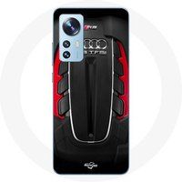 Audi RS Logo Rood Maniacase Hoesje voor Xiaomi Mi 12 / 12X