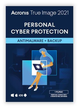 Acronis True Image Advanced 2021 - 5 Apparaten - 1 Jaar - 4260654334197