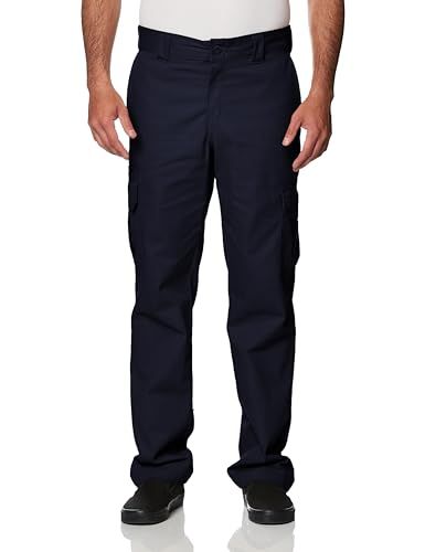 Dickies Heren Cargobroek - Donkerblauw - Klassieke Pasvorm - 30W/32L