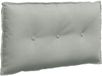 vidaXL Coussin de dossier Gris clair 80 x 50 cm Tissu velours côtelé