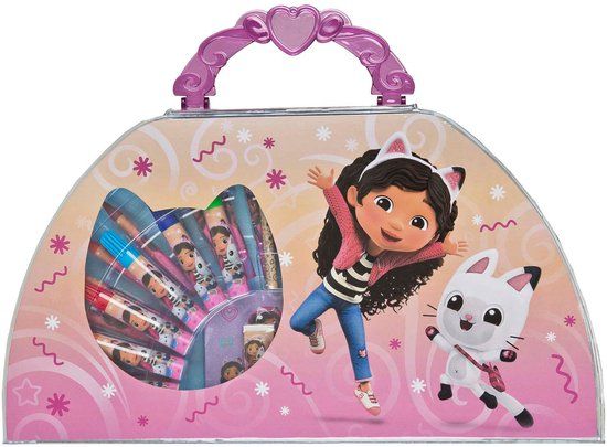 Top1Toys Gabby's Poppenhuis Kleurkoffer - 51dlg.