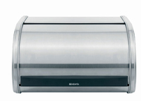 Brabantia Broodtrommel - Geborsteld staal - 31.5 x 26 x 17.3 cm