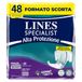 Lines Specialist Maxi Plus Incontinentie-inlegzolen voor dames en heren, maat M, 48 stuks