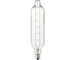 Home Sweet Home Edison Vintage E27 LED filament lichtbron Carbon - Helder - G78 Tube - Retro LED lamp - Dimbaar - 5W 400lm 3000K