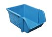 Gies Stabiele stapelbox, opbergbox 27,5 x 20 cm, BPA-vrij blauw - Made in Germany