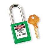 Master Lock ml410grn ingevoerd verschillende hangslot, groen, 1/4" x 1-1/2"