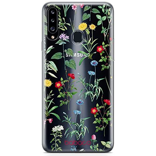 BABACO ERT GROUP mobiele telefoonhoesje voor Samsung A20S - Babaco Flowers 042