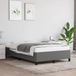 VidaXL Cadre de lit Tissu Gris foncé 120x190 cm