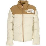 The North Face Doudoune Femme 92 Low-fi Hi-tek Nuptse Jacket Gravel/utilitaire Marron