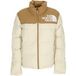 The North Face Doudoune Femme 92 Low-fi Hi-tek Nuptse Jacket Gravel/utilitaire Marron