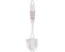 Excellent Houseware Brosse à vaisselle avec boucle de suspension - gris - 29 cm