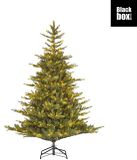 Grimshaw sapin de Noël LED vert 370L TIPS 2326 avec minuterie et variateur - h215 x d152cm