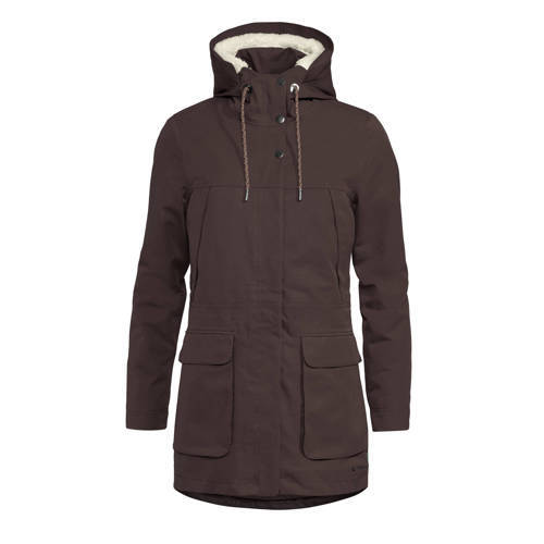 Vaude parka Manukau roodbruin