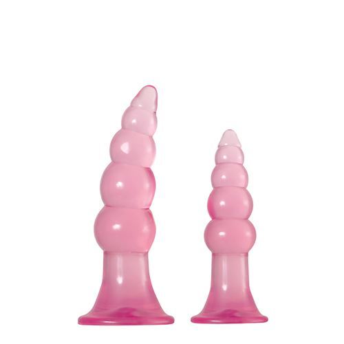 Adam & Eve Adam & Eve roze buttplug set