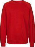 Neutral - Unisex Sweatshirt - Red - 100% Biologisch Katoen maat XS