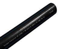 Tuyau d'arrosage - Tube d'eau flexible - 20 mm - 25 m - Noir - Pour jardin et piscine