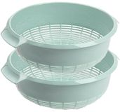 Plasticforte Keuken Vergiet - 2 Stuks - Mintgroen - 27 cm