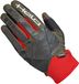 Held Tactura Adventure Motorhandschoenen - Groen/rood/zwart - Maat 13