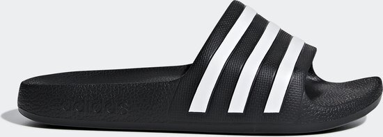 Adidas Adilette Aqua K Kinderen Slippers - Core Black/Ftwr White - Maat 29