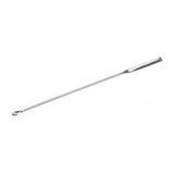 Bochem 18/10 roestvrijstalen microlepel, spatel, lepelvoor 9 mm x 5 mm, lengte 180 mm