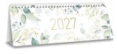 Tischkalender Häfft Tischkalender 2027: Motiv Blattgold mit Aufsteller