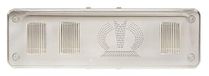 HELLA 9EL 183 432-031 Lampglas voor achterlicht "Krone" - links