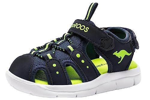 KangaROOS K-Mini sandalen voor kinderen - Dark Navy Lime - 30 EU