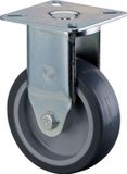 BS Roue pivotante caoutchouc 75 mm