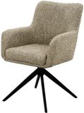 Livingfurn Tara Beige eetkamerstoel - set van 2