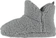 Apollo - Hoge Pantoffels kinderen - Teddy - Grijs - Maat 35/36