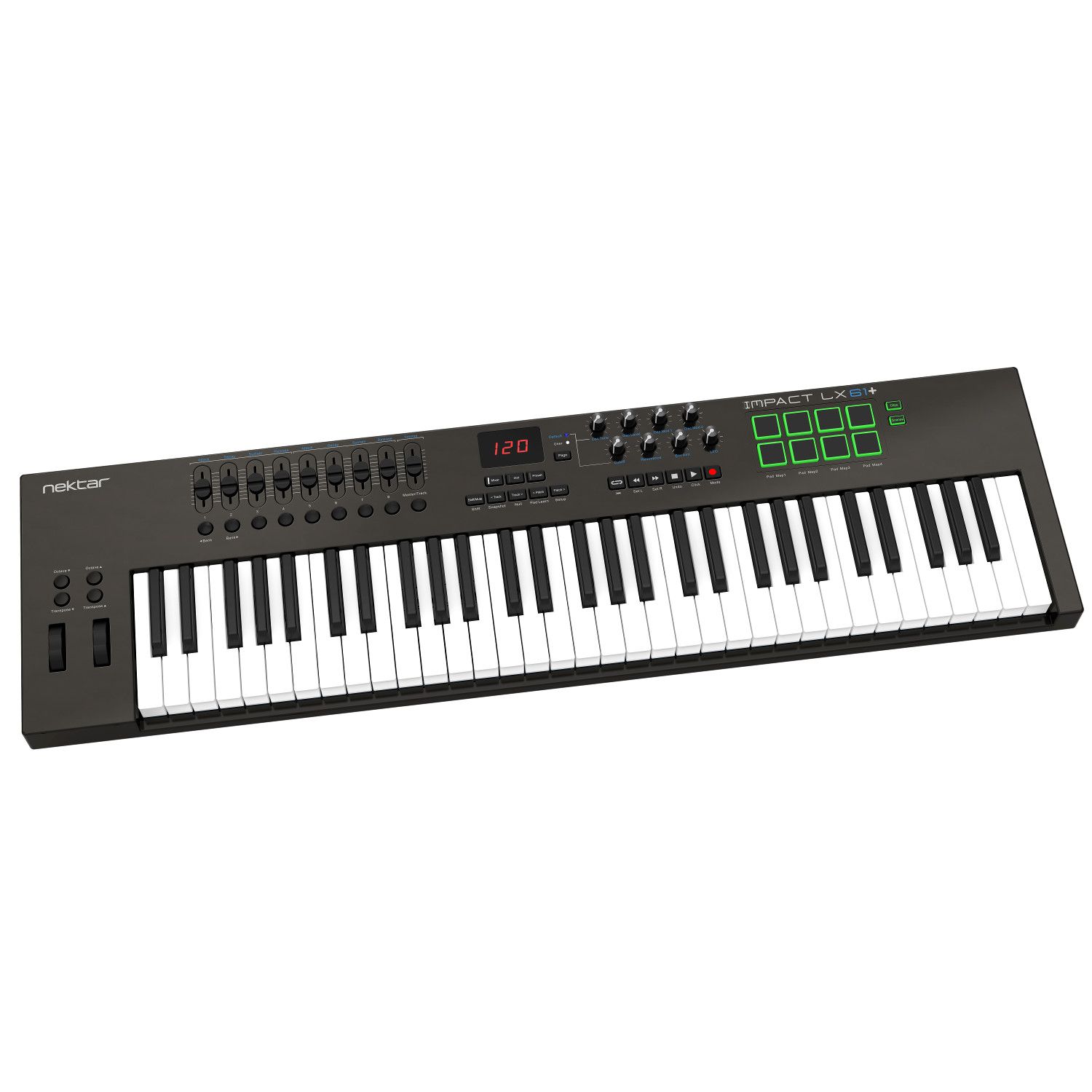 Nektar LX 61 Impact - 61-Key USB MIDI Controller Keyboard