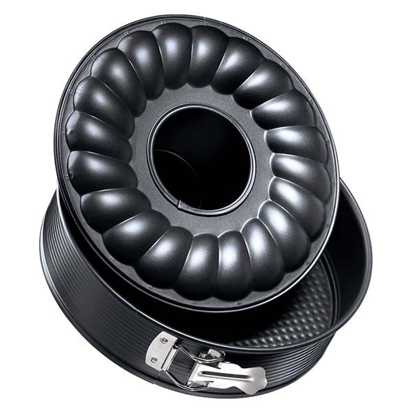 Zenker 3967 Bakvorm - rond - zwart - 2,6 cm