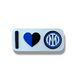 Inter Magneet Love Unisex kinderen, blauw, zwart, OneSize