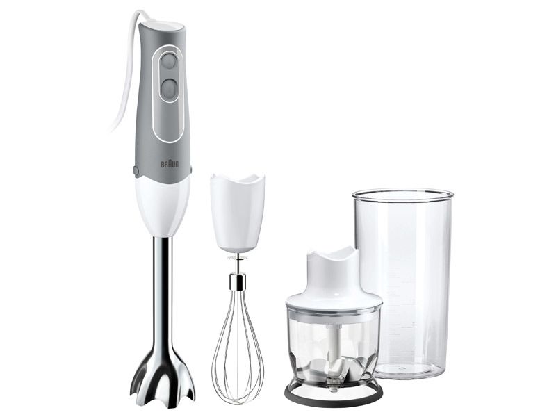 Braun MultiQuick 5 MQ 525 Omelette Staafmixer - 600W - Grijs/Wit