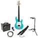 Sterling by Music Man Intro Series StingRay Ray2 Electric Blue guitare basse électrique set de démarrage