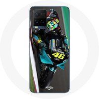 Vivo Etui voor Vivo Y21s 2021 / Y21 2021 Valentino Rossi kampioen snelheidscoureur Maniacase