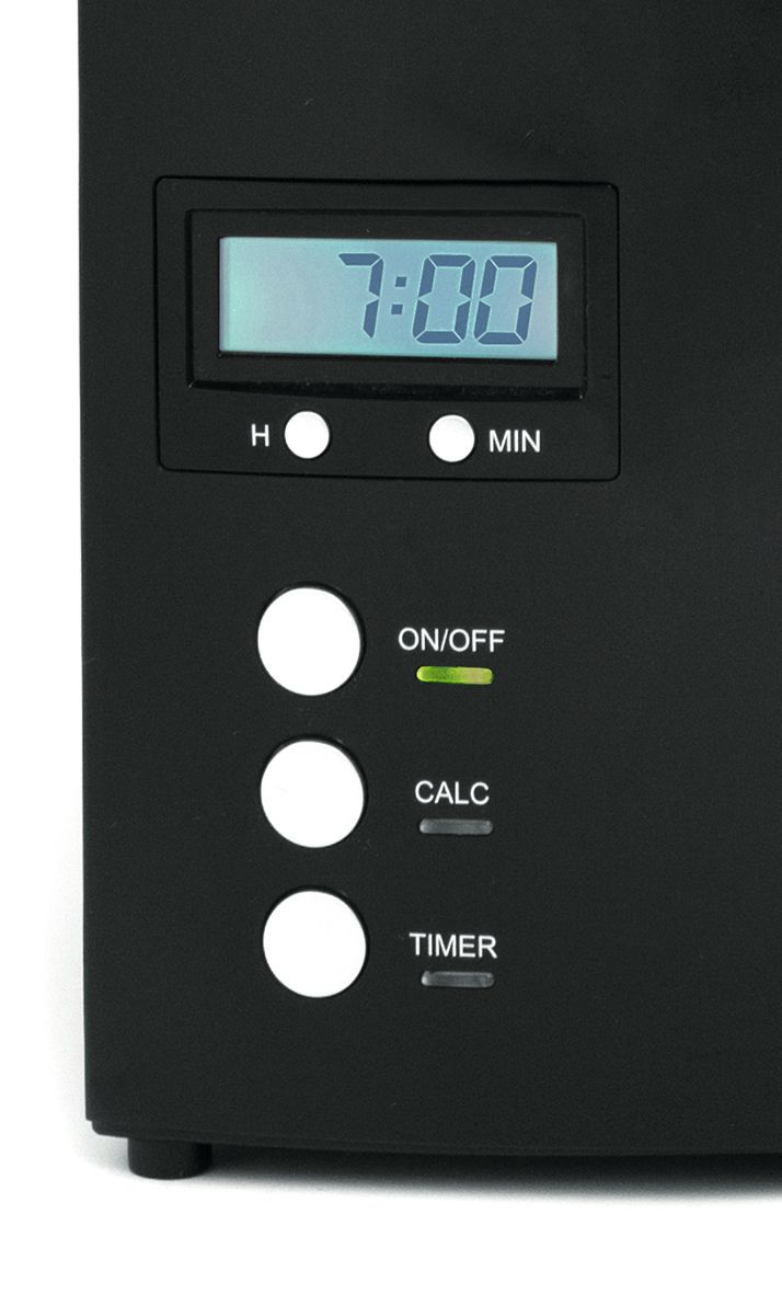 Melitta Optima Timer Filter Coffee Maker - Black