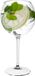 Santex Rode wijn/gin tonic glas - 650 ml - transparant - onbreekbaar kunststof