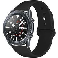 Armband SZSMART Zachte siliconen polsband voor Xiaomi Mibro Watch X1 Zwart
