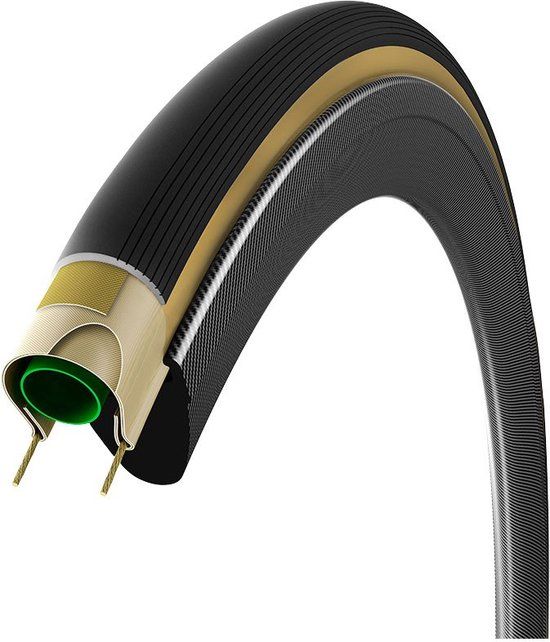 Vittoria Pista Control 700c X 23 Stijve Racefietsband Zwart