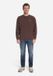 No Excess Pull col rond Dark Brown XL