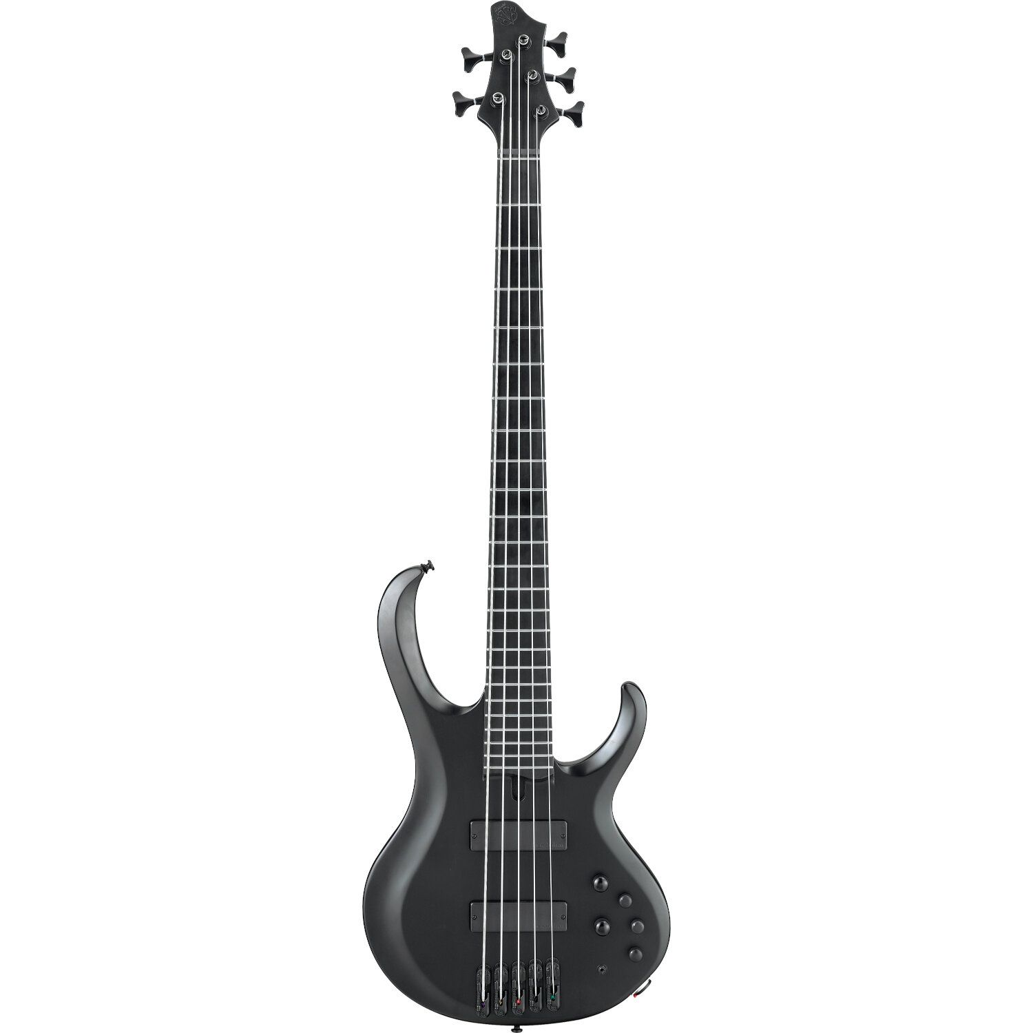 Ibanez Iron Label BTB625EX Black Flat - 5-String Bass Guitar