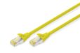 Digitus DK-1644-A-150/Y netwerkkabel Geel 15 m Cat6a S/FTP