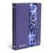 BE YOU - Color Futuristic Glow, schoolagenda 2025-2026, kalender 12 maanden datum, formaat Easy 12,5 cm x 16,5 cm, transparante envelop, dagboek met stickers en bladwijzers